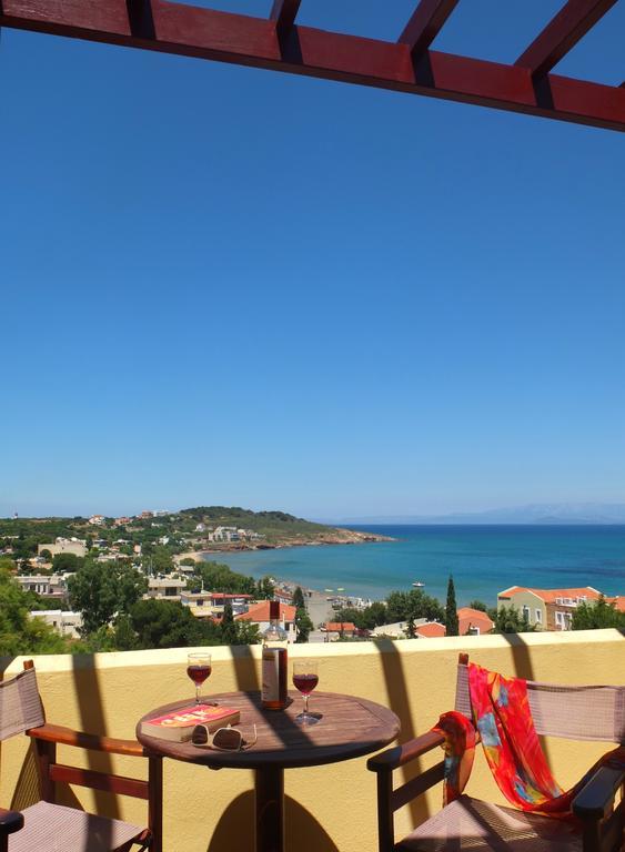 Aeriko Benovias Rooms & Apartments Karfas Exterior foto